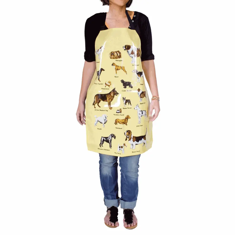 [A0660] Tablier imperméable jaune - Taille M