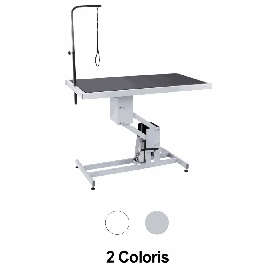 Table hydraulique Pluton Meca Blanche