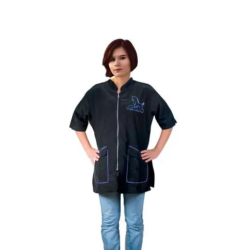 Blouse Letizia avec manches Bleue Taille : L