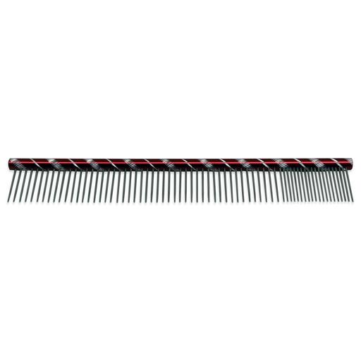 Peigne en acier fantaisie 25cm Couleur : Rouge