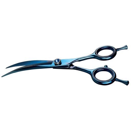 Ciseaux Courbes Phoenix Grand Bleu : 18 cm
