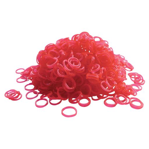 Elastiques en latex 1000 pièces : Rose