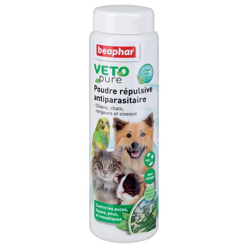 Poudre répulsive VETOpure pour chien ou chat