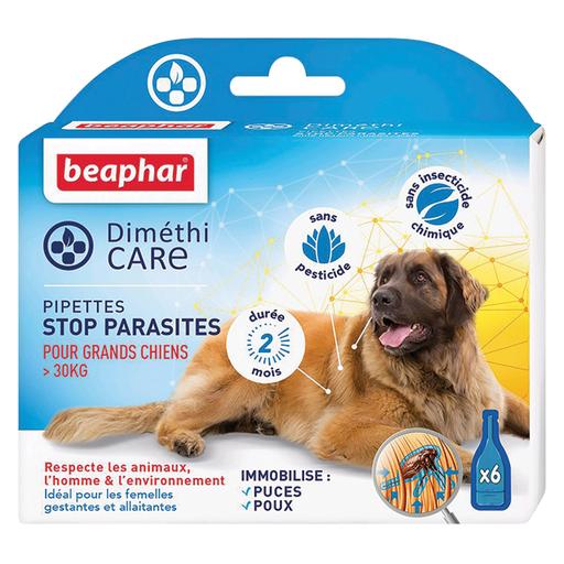 Pipettes Diméthicare Stop parasites : grand chien