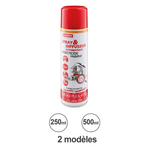 Spray & Diffuseur automatique insecticide Habitat : 250ML