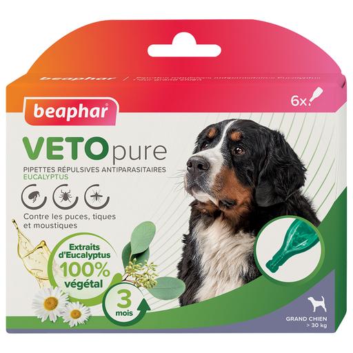 Pipettes insectifuges VETOpure Beaphar : Grand chien