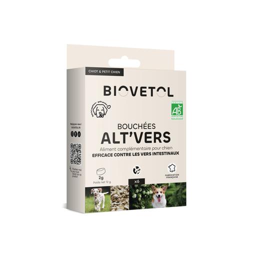 Bouchées Alt'vers Petit chien < 15 kgs