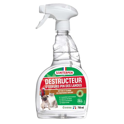 Saniterpen destructeur d'odeur pin des landes -750 ml