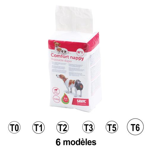 Couche pour chien Comfort Nappy : T1