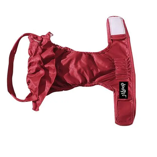Couche pour femelle rouge : Taille L