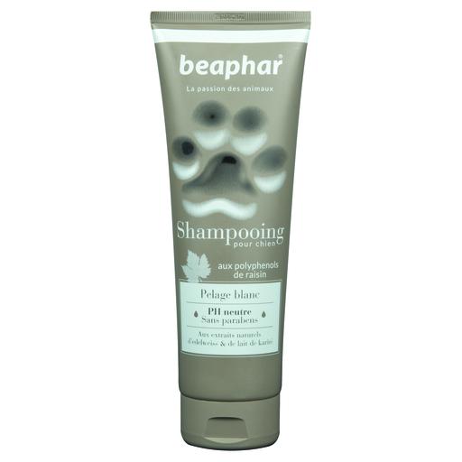 Shampooing Premium Beaphar pelage blanc : 250ml