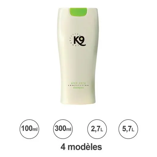 Shampooing Aloe Vera K9 Competition : 5.7 litres