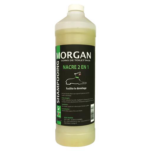 Shampooing protéiné nacre 2 en 1 MORGAN : 1L