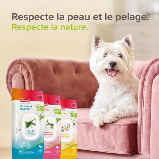 Lingettes nettoyantes Universelles végétales : 30 lingettes