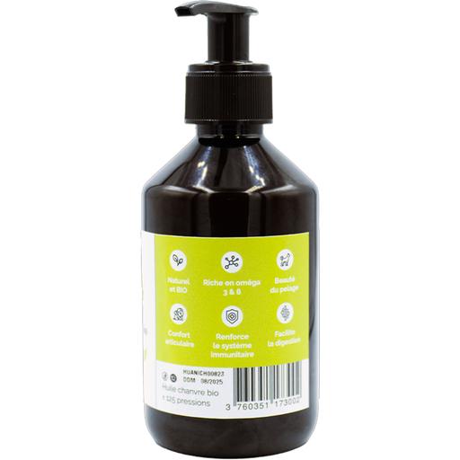 Huile de chanvre Bio pour chien et chat : 250ml