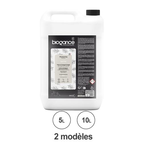 Shampoing Satin Poils Longs Biogance Volume  : 5 litres