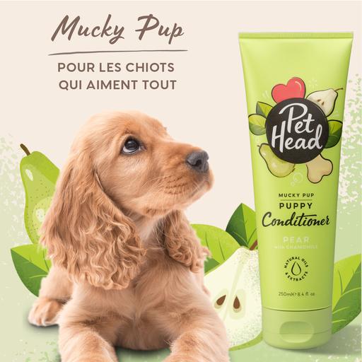 Après shampoing chiot Mucky Pup Pet Head : 250ml