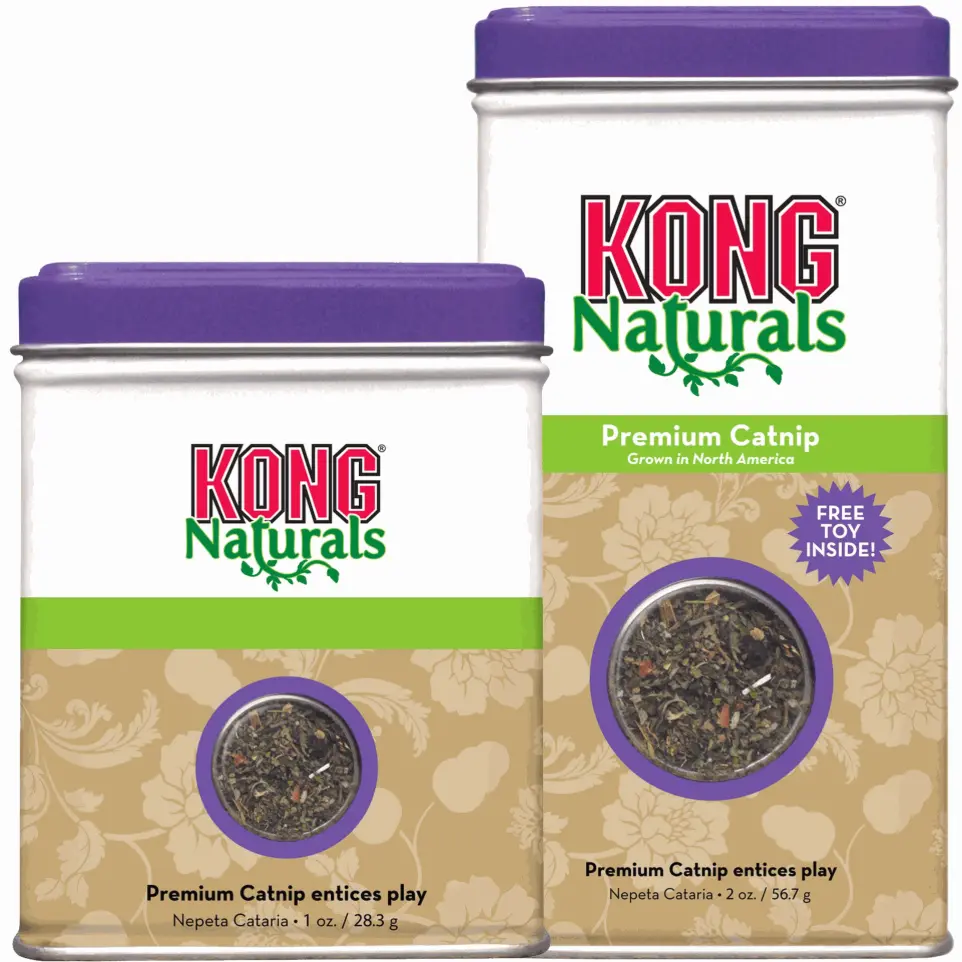 Herbe à  chats KONG® "Premium Catnip" : 28,3gr