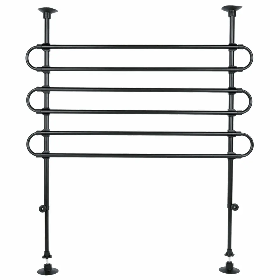 Grille de séparation voiture pieds droits