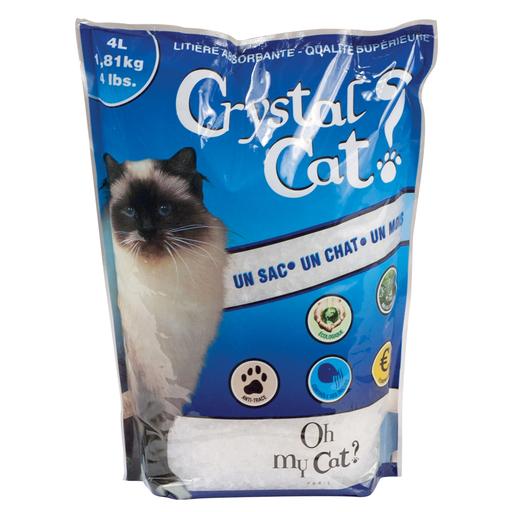 Litière pour chats Crystal Cat 4 L