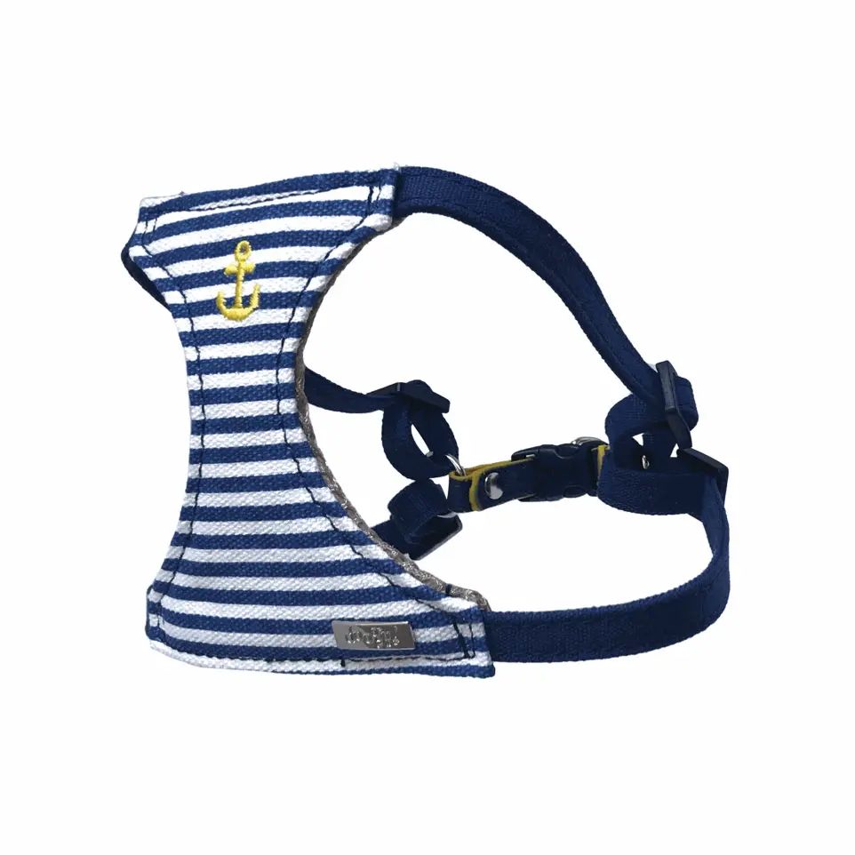 Harnais chien Doogy Matelot Bleu Taille : T2