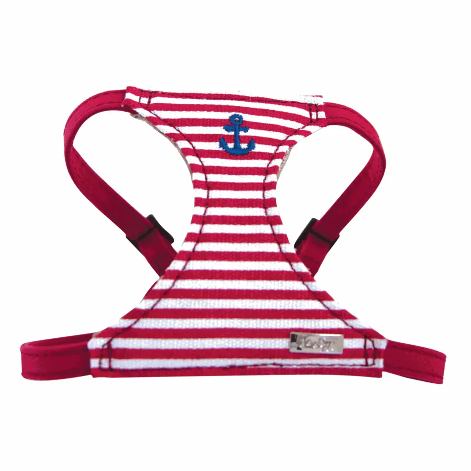 Harnais chien Doogy Matelot Rouge Taille : T3