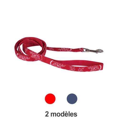 Laisse tissu rouge Doogy Gamme Plage