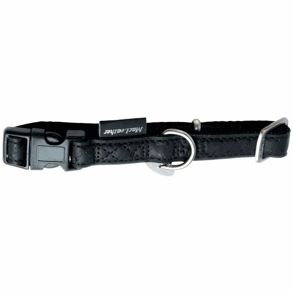 Collier réglable Mac Leather noir Taille : T1