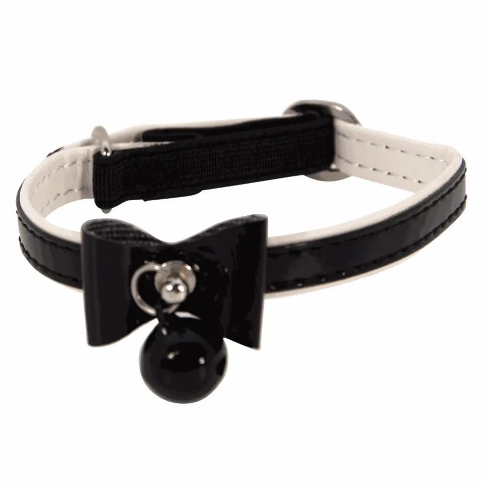 Collier pour chat Doogy "Butterfly" Couleur : Noir