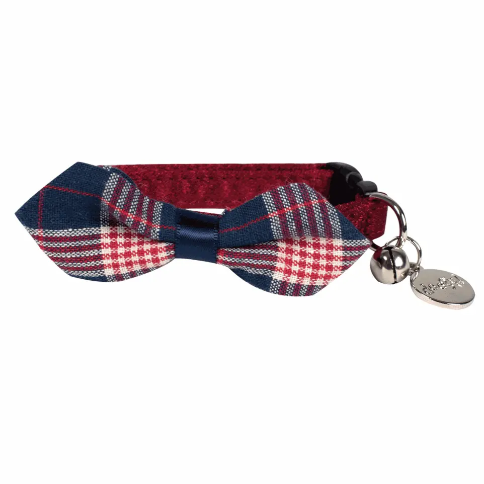 Collier Dandy rouge pour chat Doogy Rouge