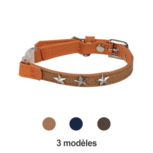 Collier chat Star is Born : Beige