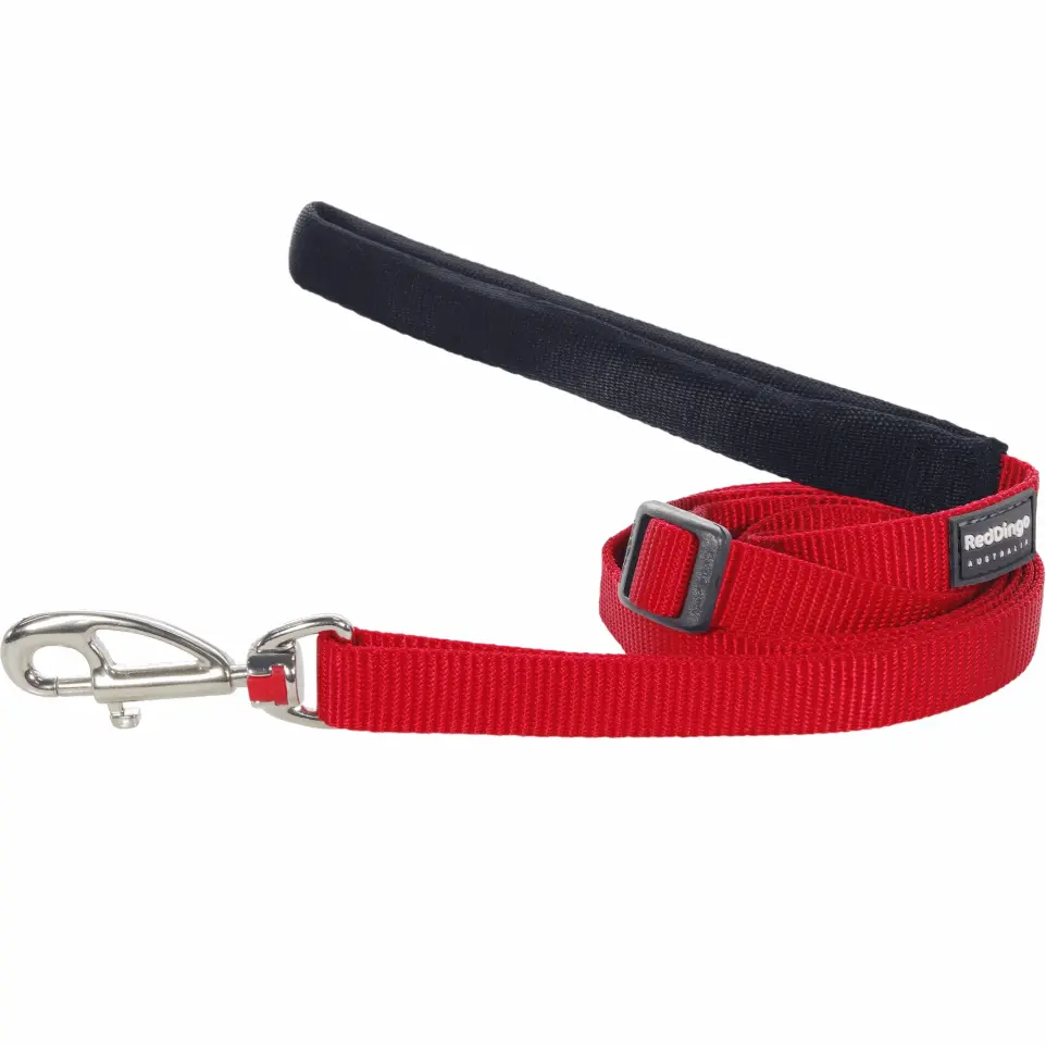 Laisse réglable Red Dingo Basic rouge Taille : T3
