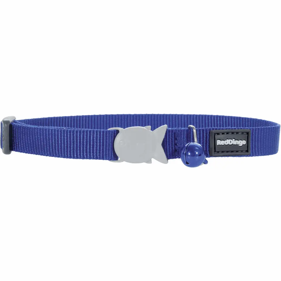 Collier Red Dingo Chats Basic bleu