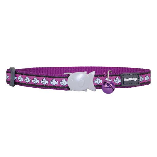 Collier Red Dingo Chats Reflective violet