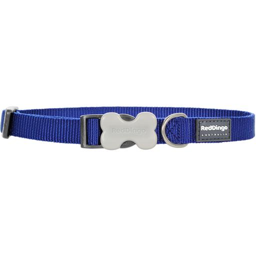 Collier chien réglable Red Dingo Basic bleu Taille : T1