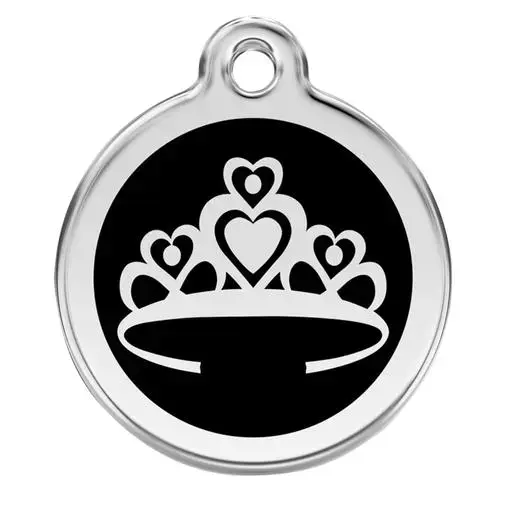 Médaille Red Dingo noire couronne 380mm