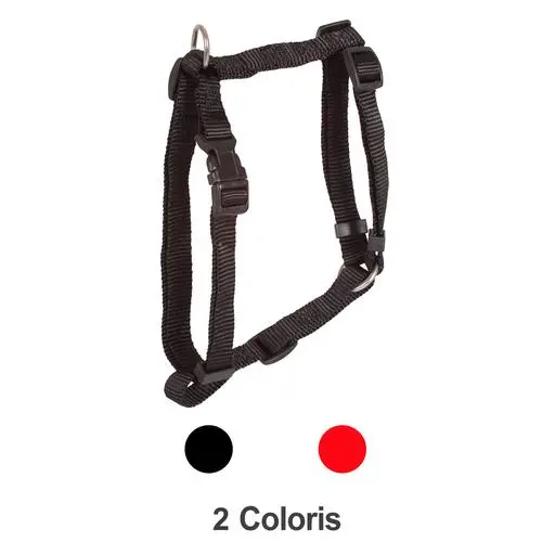 Harnais classique noir Doogy Gamme Essentiel Taille : T3
