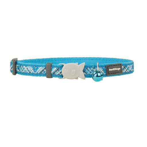 Collier Red Dingo Chats Fantaisie "Flanno" Turquoise