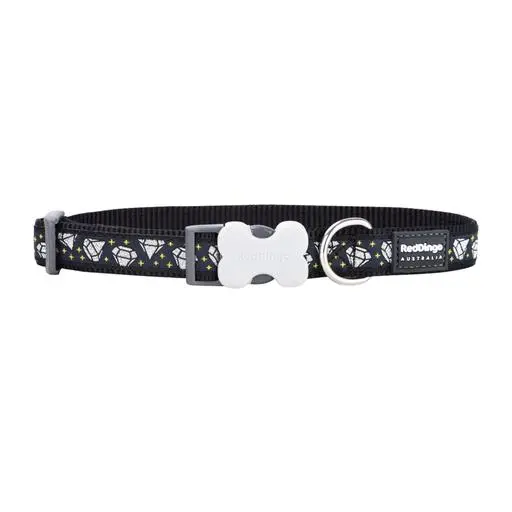 Collier Red Dingo Diamant noir T2