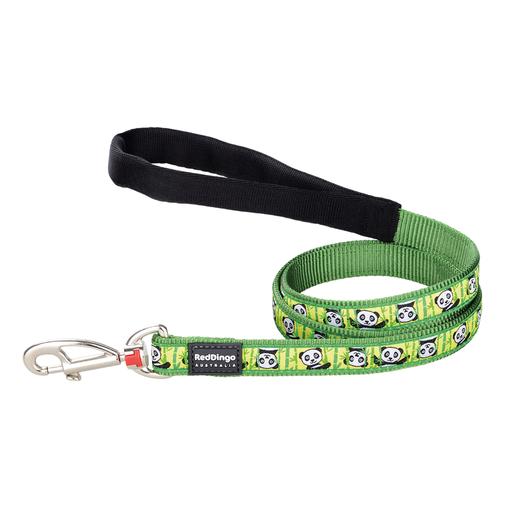 Laisse Red Dingo verte panda T1