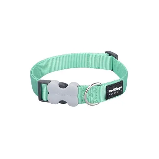 Collier Pastel Red Dingo : Vert - Taille : 24 à 37cm