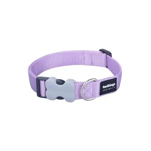 Collier Pastel Red Dingo : Violet - Taille : 30 à 47cm