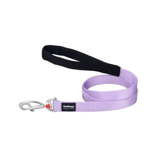 Laisse Pastel Red Dingo : Violet - 1.20m x 15mm