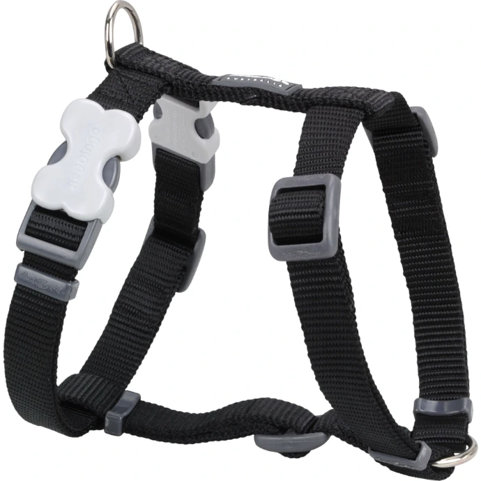 Harnais chien réglable Red Dingo Basic noir Taille : T3