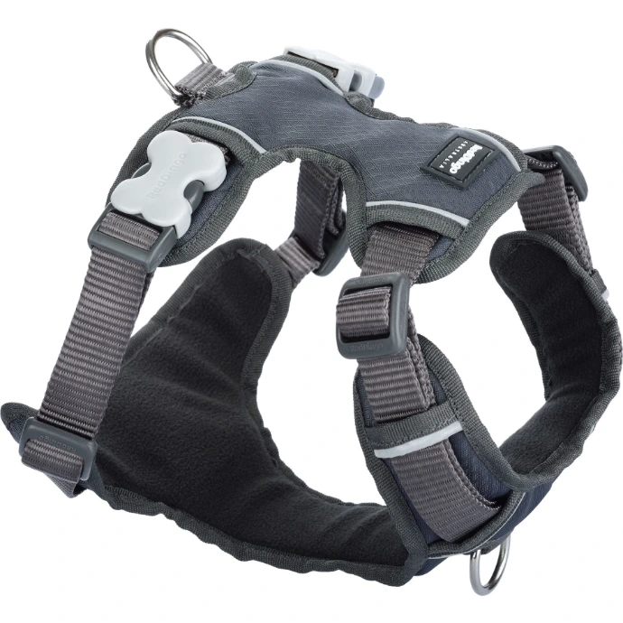 Harnais chien Red Dingo rembourré Gris Taille : T5