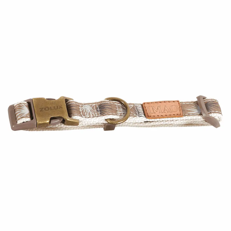 Collier chien Taiga Zolux chocolat Taille : T1