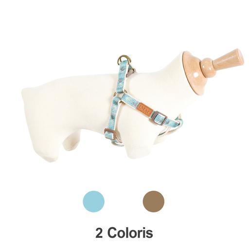 Harnais chien Taiga Zolux bleu :  Bleu - Taille : T1