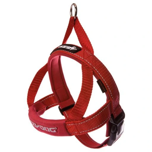 Harnais QuickFit Ezydog rouge taille XL