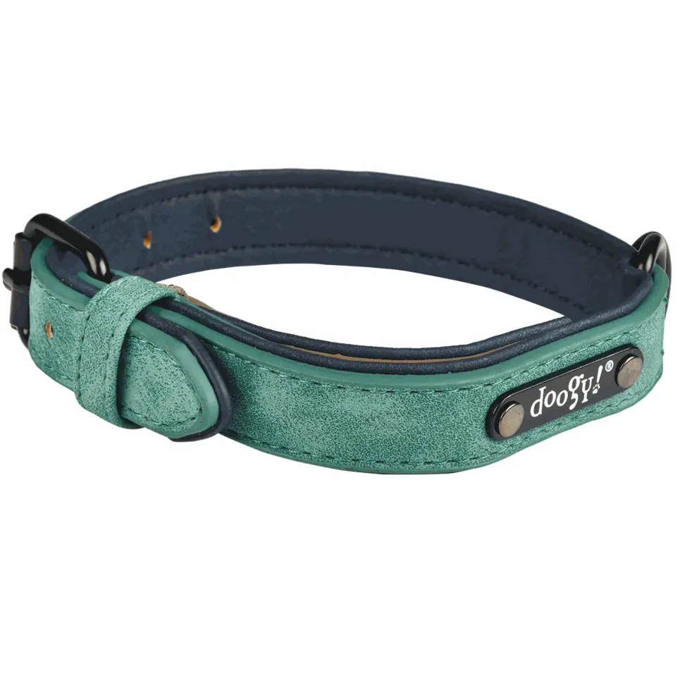 Collier chien Simili Sweet Vert Taille : T35