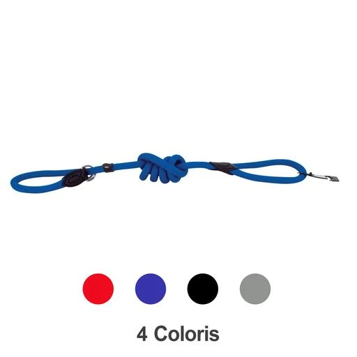 Laisse-lasso corde Run Around bleue Taille : T1